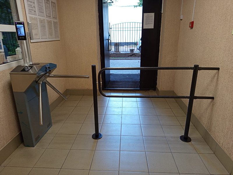 проходная с биометрией доступ по лицу